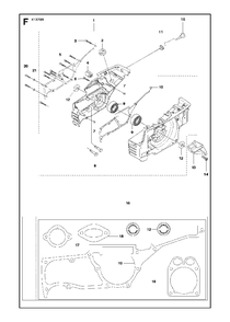 Part Location Diagram of 506254302 Husqvarna Choke Control