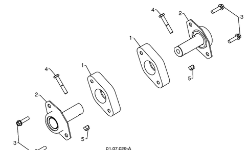 Auger Housing / Impeller Assembly 3 Diagram and Parts List for 11524E (96193006600)(2010-05) Husqvarna Snow Blower