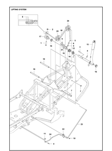 Part Location Diagram of 589284201 Husqvarna Spring