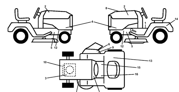 Part Location Diagram of 587395901 Husqvarna Decal
