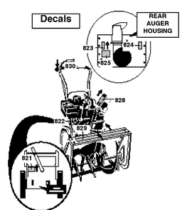 Part Location Diagram of 601002328 Husqvarna Decal, 9