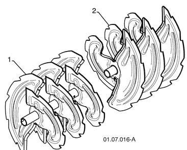 Auger Housing / Impeller Assembly - B 2 Diagram and Parts List for 15530SBXLS (96193004001)(2009-06) Husqvarna Snow Blower