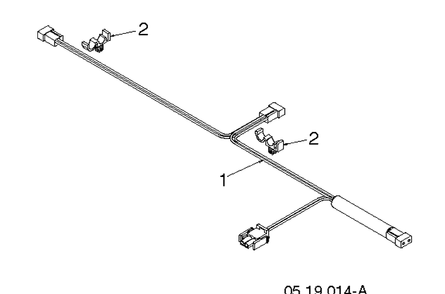Control Panel And Discharge Chute 6 Diagram and Parts List for ST324 (97046880100)(2020-05) Husqvarna Snow Blower