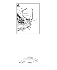 Product Complete Diagram and Parts List for 96071002200 2010-08 Husqvarna Lawn Mower