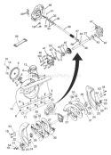Page A Diagram and Parts List for 9527SBEB 9527 SBEB 96193001200 -2005-12 Husqvarna Snow Blower