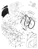 Page B Diagram and Parts List for 9527SBEB 9527 SBEB 96193001200 -2005-12 Husqvarna Snow Blower