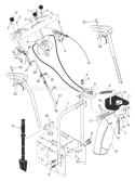 Page C Diagram and Parts List for 9527SBEB 9527 SBEB 96193001200 -2005-12 Husqvarna Snow Blower