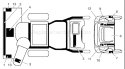 Page D Diagram and Parts List for 9527SBEB 9527 SBEB 96193001200 -2005-12 Husqvarna Snow Blower