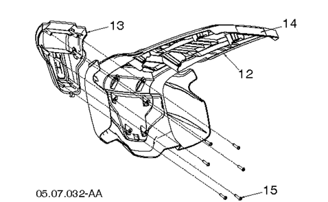 Control Panel And Discharge Chute 2 Diagram and Parts List for ST330 (97046970101)(2020-06) Husqvarna Snow Blower