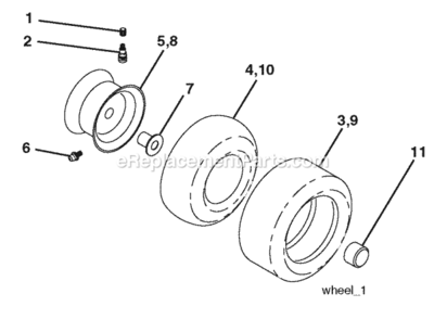 Page J Diagram and Parts List for 96018000100 2010-02 Husqvarna Lawn Tractor