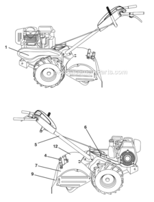 Part Location Diagram of 532439538 Husqvarna 
