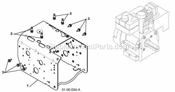 Chassis__Engine__Pulleys Diagram and Parts List for 96194000801 2010-03 Husqvarna Snow Blower