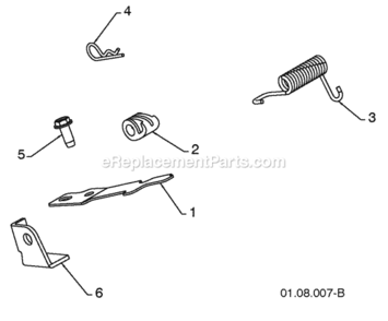 Page R Diagram and Parts List for 96194000901 2009-08 Husqvarna Snow Blower