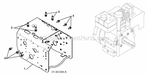 Chassis__Engine__Pulleys Diagram and Parts List for 96194000901 2010-06 Husqvarna Snow Blower