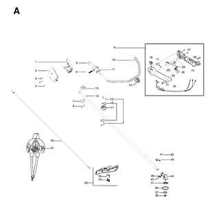 Product Complete Diagram and Parts List for 125R 20061000001-20064000000 Husqvarna Brush Cutter