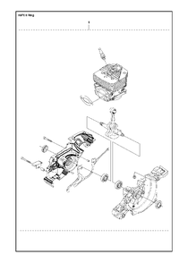 Engine Diagram and Parts List for K970IIRING 2015-03 Husqvarna Circular Saw