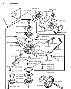 Part Location Diagram of 695000288 Husqvarna ADAPTER