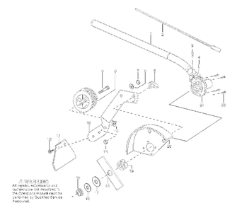 Attachments Diagram and Parts List for LDX 2009-09 Husqvarna Trimmer
