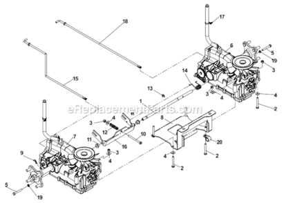 Part Location Diagram of 539102796 Husqvarna Spring