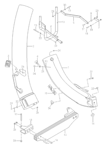 Part Location Diagram of 587347602 Husqvarna Bracket