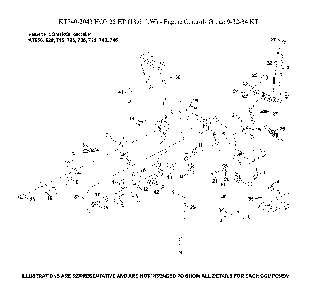 Engine control Diagram and Parts List for 96043028100  Husqvarna Lawn Tractor