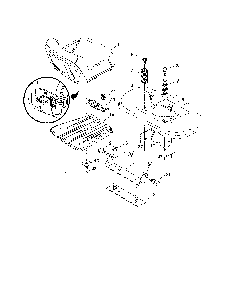 Seat Diagram and Parts List for YTH24V48-96043018200  Husqvarna Lawn Tractor