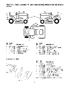 Wheels And Tires Diagram and Parts List for YTH20K4696045000405 2008-01 Husqvarna Lawn Tractor