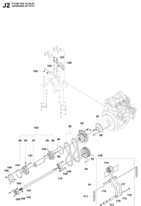Decals 2 Diagram and Parts List for PT26D (965160601)(2008-02) Husqvarna Lawn Mower