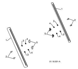 Auger Housing / Impeller Assembly 2 Diagram and Parts List for 13524SBXLS (961930048)(2009-07) Husqvarna Snow Blower