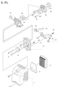 Part Location Diagram of 521625701 Husqvarna Element