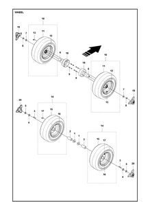 Part Location Diagram of 506800911 Husqvarna Sleeve