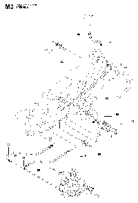 Steering Diagram and Parts List for RIDER15V2SAWD (965200901)(2009-04) Husqvarna Lawn Tractor