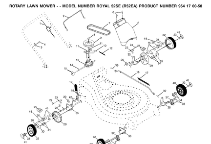 Part Location Diagram of 532161552 Husqvarna Cover