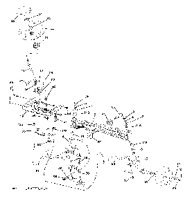 Steering Diagram and Parts List for YTH2754T (96041022101)(2012-12) Husqvarna Lawn Tractor