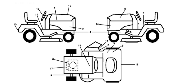 Part Location Diagram of 532409153 Husqvarna Decal