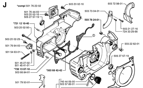 Part Location Diagram of 5763206-01 Husqvarna Seal-Governor Shaft