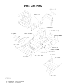 Part Location Diagram of 539112607 Husqvarna DECAL, HEIGHT, LZEBZE