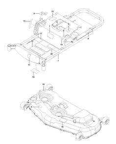 Part Location Diagram of 521949305 Husqvarna Decal rz5426