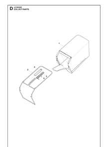 Bagger Diagram and Parts List for LC353VE (970541701)(2022) Husqvarna Lawn Mower