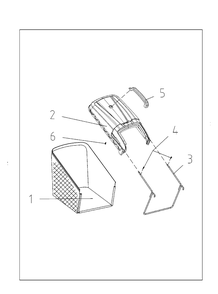 Part Location Diagram of 587586301 Husqvarna Grassbag