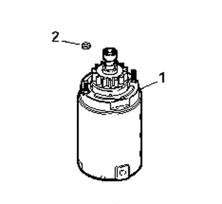 Starter Diagram and Parts List for SV590-0007 2005-01 Husqvarna Engine