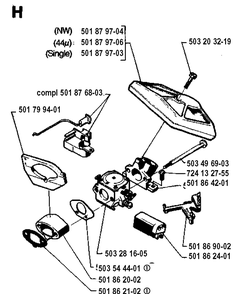 Part Location Diagram of 532432722 Husqvarna Decal, Replacement