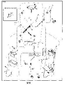 Electrical Diagram and Parts List for 917280022  Husqvarna Lawn Tractor