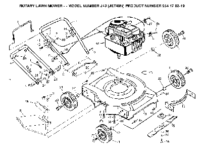 Part Location Diagram of 532190663 Husqvarna Operators Manual