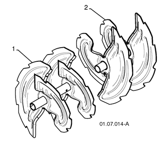 Auger Housing / Impeller Assembly 5 Diagram and Parts List for 11524E (96193006600)(2010-05) Husqvarna Snow Blower