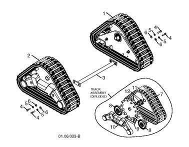 Wheels And Tires 2 Diagram and Parts List for 1827EXLT (96193007701)(2012-09) Husqvarna Snow Blower