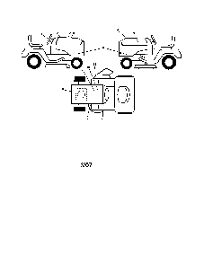 Decals Diagram and Parts List for YTH2348-917287560  Husqvarna Lawn Tractor