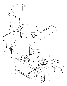 Steering Diagram and Parts List for P-ZT4822CA (966663801)(2011-11) Husqvarna Lawn Tractor