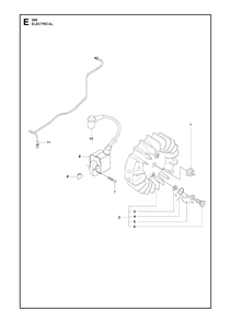 Part Location Diagram of 587329601 Husqvarna Ignition Coil