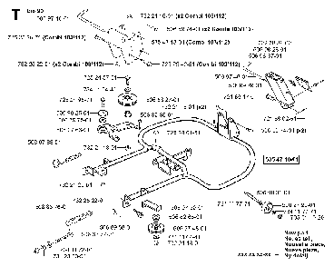 Frame Diagram and Parts List for RIDERPRO18 (953521901)(2004-01) Husqvarna Lawn Tractor